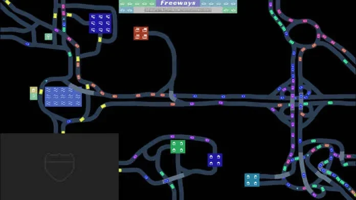 游戏城市路网规划：环形路、高速路等优化交通策略