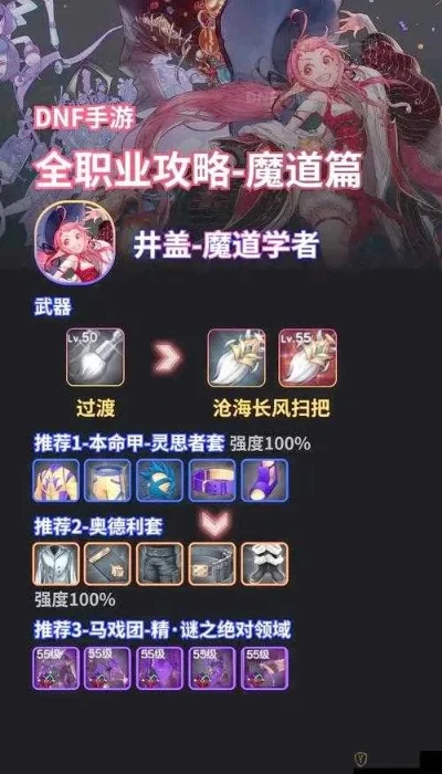 dnf手游魔道减防套-魔道减防套解析